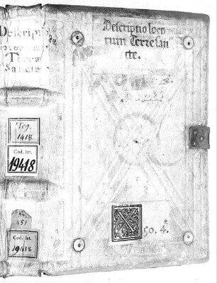 Johannis Wirziburgensis descriptio terrae Sanctae - BSB Clm 19418