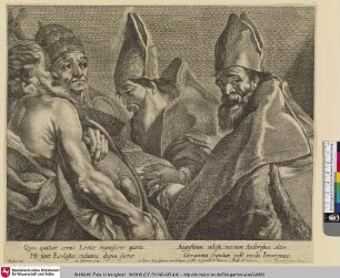 [Die vier Kirchenväter; Les quatre Docteurs de l'Eglise latine]