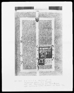 Digestum vetus mit Glosse — Fallbeispiel?, Folio 182recto