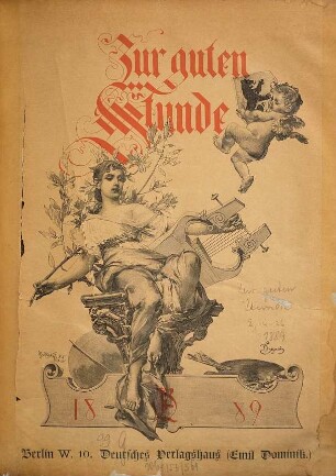 Zur guten Stunde. Heft-Ausgabe : illustr. dt. Zeitschrift. 2. 1889, H. 14 - 26