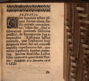 Tractatus De Excubiis, vom Wacht-Recht, Variisque earum speciebus, moribus cumprimis Germaniae introductis
