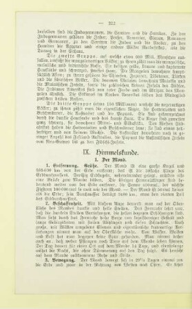 IX. Himmelskunde