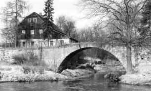 Mittelherwigsdorf-Scheibe. Ehem. Felsenmühle