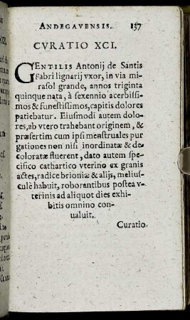 Curatio XCI. - C.