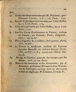 Vocabulaire portatif des Mécaniques, ou définition, description abrégée et usuage des machines, instrumens et outils employés dans les sciences ...
