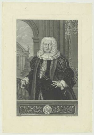 Bildnis des Carolvs Gvlielmvs de Woelkern
