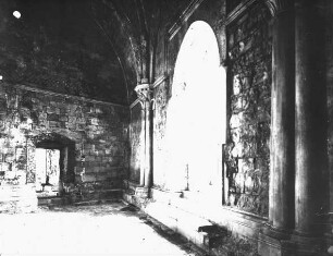 Castel del Monte, Obergeschoss, Camera da letto dell imperatore