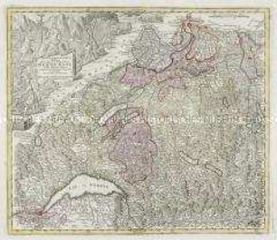Mappa geographica illustris Helvetiorum Reipublicae Bernensis