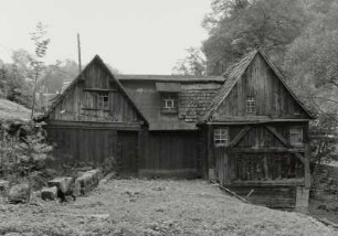 Rathen-Niederrathen, Alte oder Amselgrund- oder Böhmische Mühle, Sägemühle