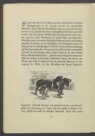 Zwei Hunde
