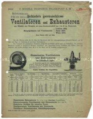 Ventilatoren und Exhaustoren