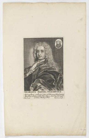 Bildnis des Georgius Daniel Coschwitz