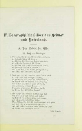 IV. Geographische Bilder aus Heimat und Vaterland