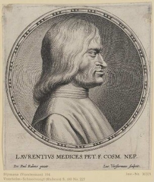 Bildnis des Laurentivs Medices