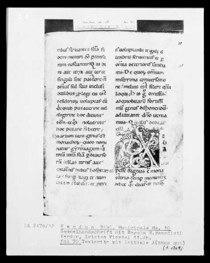 Folio 70: Initiale A