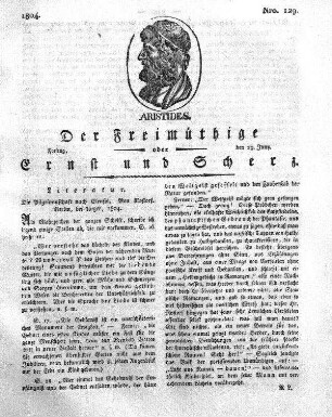 Nro. 129., Freitag den 29. Juny