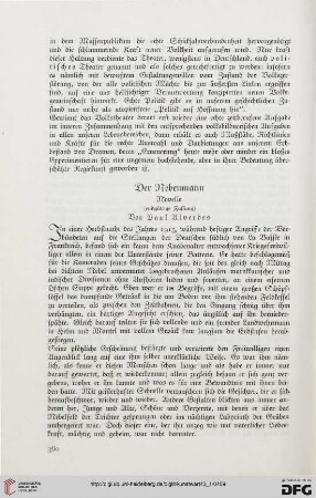 Der Nebenmann: Novelle (endgültige Fassung)