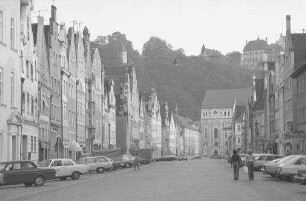 Landshut: Neustadt, Richtung Trausnitz