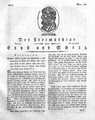 Nro. 126., Montag den 25. Juny