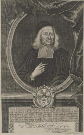 Bildnis des Johannes Henricus Thamerus