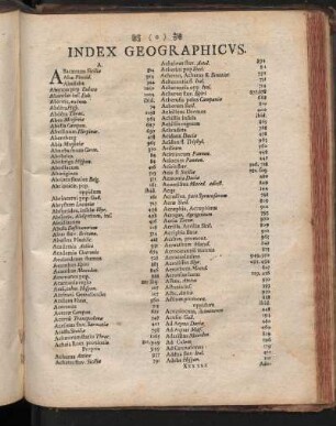 Index Geographicus