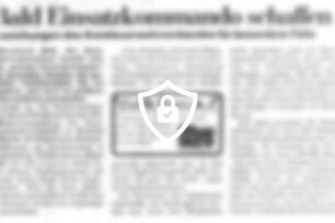 Bald Einsatzkommando schaffen