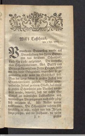 Will´s Caffehaus
