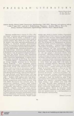 Przeglad Literatury
