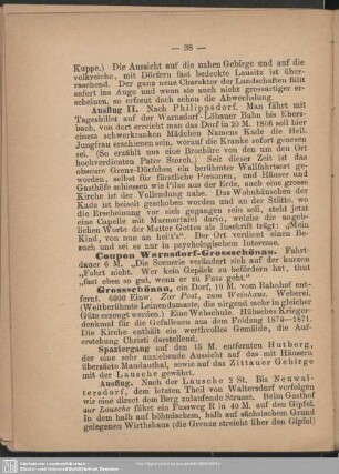 Coupon Warnsdorf-Grossschönau