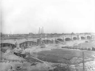Neubau Kanalüberführung Minden 1913