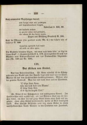 139. Dat Mäken von Brakel.