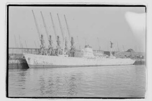 Cap Domingo (1958), Frachtschiff (reefer), Hamburg Südamerikanische Dampfschifffahrts-Gesellschaft A/S & Co KG (HSDG), Antwerpen, Bau-Nr. 1071