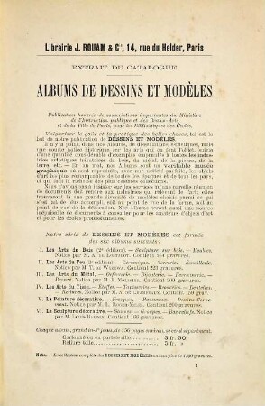 Le moyen âge : Architecture, peinture, sculpture. Notice. Album comprenant 170 gravures