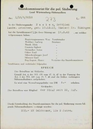 Necker, Gottlieb