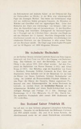 Das Denkmal Kaiser Friedrich III.