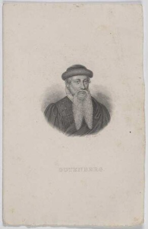 Bildnis des Gutenberg
