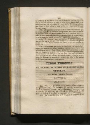 Libro Tercero