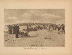 Helgoland - Badeleben auf der Düne