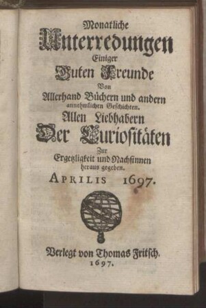 Aprilis 1697.