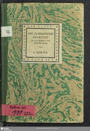 Die romanische Baukunst in Sachsen und Westfalen