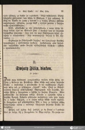 11. Swjaty Filip, diakon