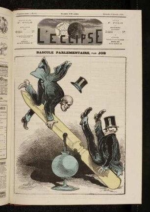 Bascule parlamentaire, par Job