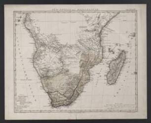 Süd-Africa Mit Madagascar