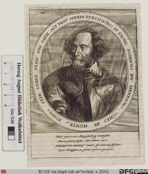 Bildnis Hendrick Graf van den Bergh, heer van Stevensweerd