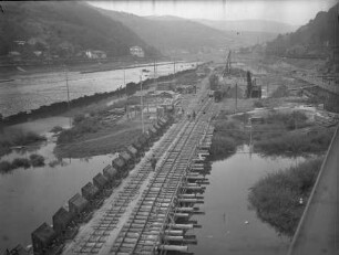 Schleusenbaustelle Heidelberg