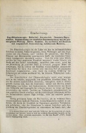 Handbuch der Physiologischen Therapeutik und Materia medica
