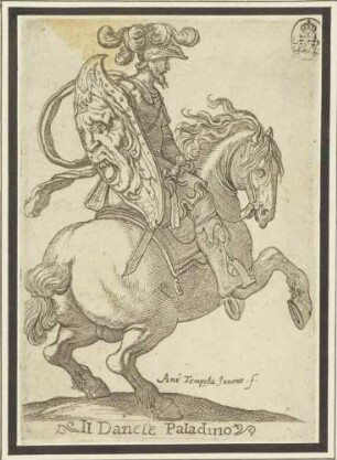 Il Danese Paladino (Der dänische Ritter Ogier, aus der Serie von acht Personen aus Ariosts Orlando Furioso)