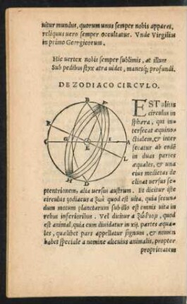 De Zodiaco Circulo.
