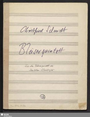 Quintets (inst.) - Mus.15446-P-506 : winds