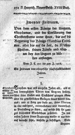 Zweyter Zeitraum